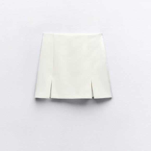 ZARA: Vented high waisted Skort- Size L (NWOT) - Picture 7 of 10